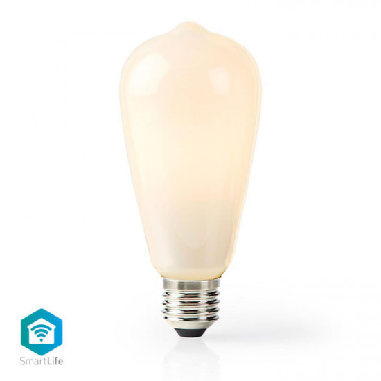 NEDIS WIFILF11WTST64 Wi-Fi έξυπνη λάμπα LED, E27, ST64, 5W, Warm White, 500lm. - NEDIS