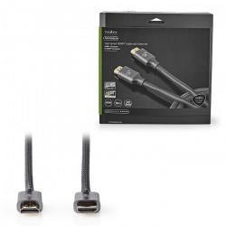 NEDIS CVTB34000GY100 Καλώδιο Premium High speed HDMI with Ethernet, HDMI αρσ. - HDMI αρσ. 10.00m. - NEDIS