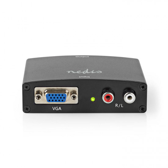 NEDIS VCON3454AT Μετατροπέας VGA + 2 RCA σε HDMI. - NEDIS
