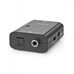 NEDIS ACON2508BK Ψηφιακός μετατροπέας ήχου από 2x RCA αρσ. σε 1x TosLink θηλ. και 1x S/PDIF (RCA) θηλ. - NEDIS
