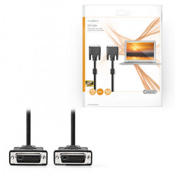 NEDIS CCGP32001BK30 Καλώδιο DVI-D 24+1-Pin αρσ. - DVI-D 24+1-Pin αρσ, 3m σε μαύρο χρώμα. - NEDIS