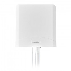 NEDIS ANOR5G20WT Κεραία 5G/4G/3G/GSM με δύο καλώδια σύνδεσης 2,5m. Κατάλληλη για την αντικατάσταση της κεραίας ενός 5G/4G/3G/GSM Modem/Router. - NEDIS