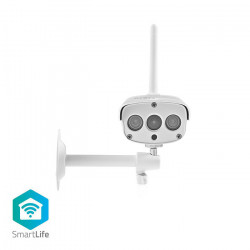 NEDIS WIFICO030CWT WiFi Smart IP κάμερα Full HD 1080p, με αδιάβροχο περίβλημα και υπέρυθρες LED για εξωτερικούς χώρους. - NEDIS