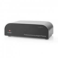 NEDIS AAMP2411BK Stereo προενισχυτής με είσοδο AUX / Phono, 1x RCA θηλ. - 1x RCA θηλ.. - NEDIS