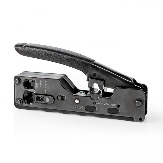 NEDIS CCGG89505BK Μεταλλική πρέσα κατάλληλη για CAT5/6/7 RJ45 ακροδέκτες. - NEDIS