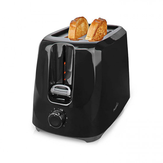 NEDIS KABT150EBK Αυτόματη φρυγανιέρα σε μαύρο χρώμα, 700W. - NEDIS