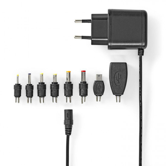 NEDIS ACPA111 Universal τροφοδοτικό 12.5W switching με έξοδο 5V και συμπαγή σχεδιασμό. - NEDIS