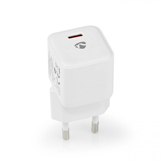 NEDIS WCMPD20W100WT Universal φορτιστής USB-C 3.0A & PD20W, σε άσπρο χρώμα. - NEDIS