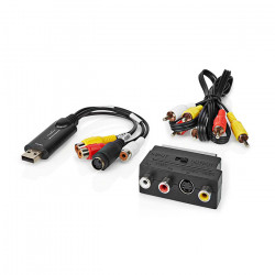 NEDIS VGRRU101BK Μετατροπέας RCA/S-Video σε USB 2.0. - NEDIS