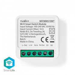 NEDIS WIFIWMS10WT Wi-Fi Smart διακόπτης,16A. - NEDIS