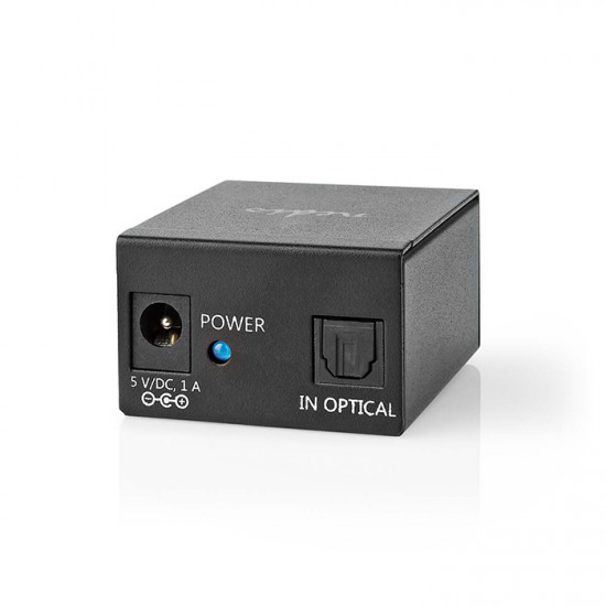 NEDIS ASPL2512BK Αμφίδρομο ψηφιακό splitter ήχου οπτικής ίνας (Toslink), 2 θυρών. - NEDIS