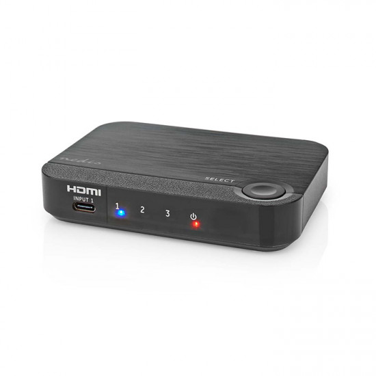 NEDIS VCON6420AT Μετατροπέας & switch USB-C και 2x HDMI σε HDMI. - NEDIS