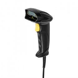 NEDIS BSCN1D100BK Ενσύρματος σαρωτής barcode USB υψηλής ακρίβειας, σε μαύρο χρώμα. - NEDIS