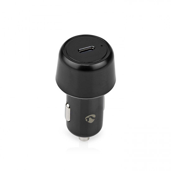 NEDIS CCPD30W050BK Universal φορτιστής αυτοκινήτου USB-C 3.0Α PD30W, σε μαύρο χρώμα. - NEDIS