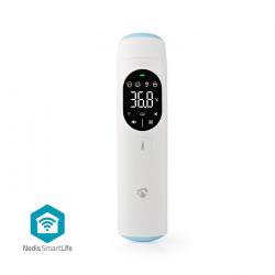 NEDIS BTHTIR10WT Bluetooth smart ψηφιακό θερμόμετρο υπερύθρων μετώπου και αυτιού, σε λευκό χρώμα. - NEDIS