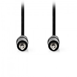 NEDIS CAGL22000BK100 Καλώδιο ήχου 3,5mm αρσ. Stereo - 3,5mm αρσ. Stereo, 10m σε μαύρο χρώμα. - NEDIS