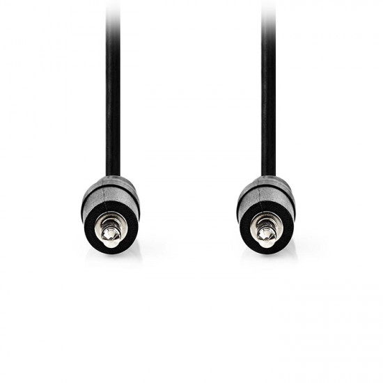 NEDIS CAGL22000BK100 Καλώδιο ήχου 3,5mm αρσ. Stereo - 3,5mm αρσ. Stereo, 10m σε μαύρο χρώμα. - NEDIS