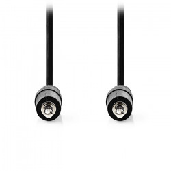 NEDIS CAGL22000BK15 Καλώδιο ήχου 3,5mm αρσ. Stereo - 3,5mm αρσ. Stereo, 1.50m σε μαύρο χρώμα. - NEDIS