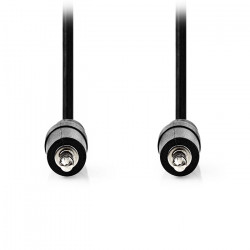 NEDIS CAGL22000BK20 Καλώδιο ήχου 3,5mm αρσ. Stereo - 3,5mm αρσ. Stereo, 2.00m σε μαύρο χρώμα. - NEDIS
