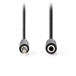 NEDIS CAGL22050BK100 Καλώδιο προέκτασης ήχου 3,5mm Stereo αρσ. - 3,5mm Stereo θηλ., 10m. - NEDIS