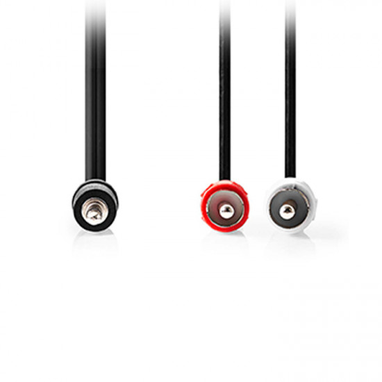 NEDIS CAGL22200BK50 Καλώδιο ήχου 3,5mm stereo αρσ. - 2x RCA αρσ., 5.00m. - NEDIS