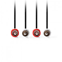 NEDIS CAGL24200BK30 Καλώδιο 2x RCA αρσ. - 2x RCA αρσ., 3.00m. - NEDIS