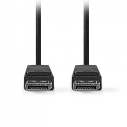 NEDIS CCGL37010BK30 Καλώδιο DisplayPort αρσ. - DisplayPort αρσ., 3.00m, σε μαύρο χρώμα. - NEDIS
