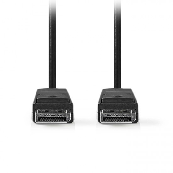 NEDIS CCGL37010BK30 Καλώδιο DisplayPort αρσ. - DisplayPort αρσ., 3.00m, σε μαύρο χρώμα. - NEDIS