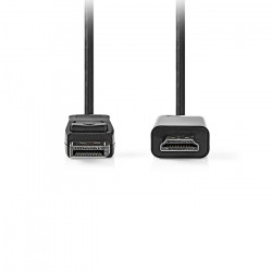 NEDIS CCGL37100BK10 Καλώδιο εικόνας DisplayPort αρσ. - HDMI αρσ., 1.00m. - NEDIS