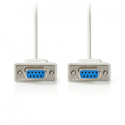 NEDIS CCGL52055IV20 Καλώδιο Null Modem, D-Sub 9 pin θηλ. - D-Sub 9 pin θηλ., 2.00m. - NEDIS
