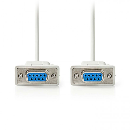 NEDIS CCGL52055IV20 Καλώδιο Null Modem, D-Sub 9 pin θηλ. - D-Sub 9 pin θηλ., 2.00m. - NEDIS