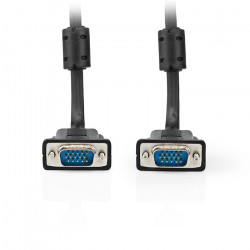 NEDIS CCGL59000BK100 Καλώδιο VGA αρσ.- VGA αρσ., 10m. - NEDIS