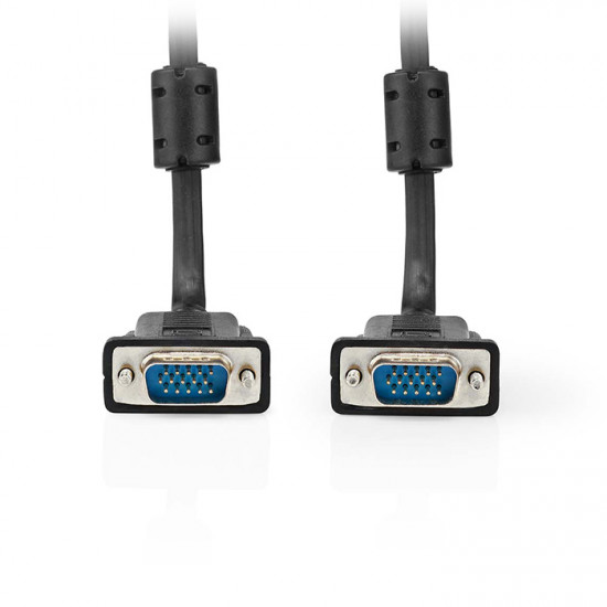 NEDIS CCGL59000BK100 Καλώδιο VGA αρσ.- VGA αρσ., 10m. - NEDIS