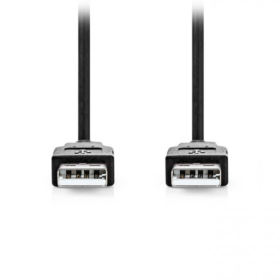 NEDIS CCGL60000BK30 Καλώδιο USB High-Speed A αρσ. - USB A αρσ., 3.00m. - NEDIS