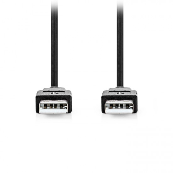 NEDIS CCGL60000BK50 Καλώδιο USB High-Speed A αρσ. - USB A αρσ., 5.00m. - NEDIS