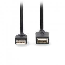 NEDIS CCGL60010BK30 Καλώδιο USB High-Speed Α αρσ. - USB A θηλ., 3.00m. - NEDIS