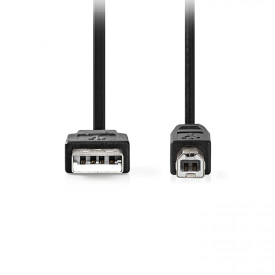 NEDIS CCGL60100BK50 Καλώδιο USB High-Speed A αρσ. - USB B αρσ., 5.00m. - NEDIS