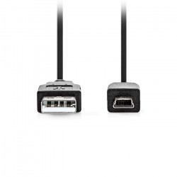 NEDIS CCGL60300BK30 Καλώδιο USB High-Speed A αρσ. - Mini USB 5-pin αρσ., 3.00m. - NEDIS