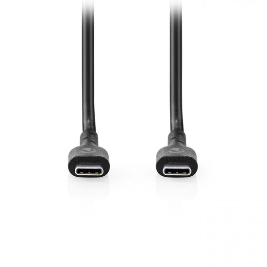NEDIS CCGL60710BK20 Καλώδιο USB High-Speed Type-C αρσ. - USB Type-C αρσ., 2.00m. - NEDIS
