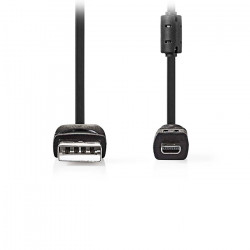 NEDIS CCGL60810BK20 Καλώδιο USB High-Speed A αρσ. - UC-E6 8 pin αρσ., 2.00m. - NEDIS