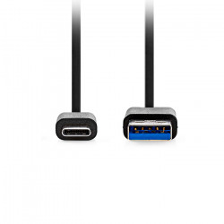 NEDIS CCGL61600BK10 Καλώδιο USB 3.2 Gen 1x1 USB A αρσ.- USB Type-C αρσ., 1.00m. - NEDIS