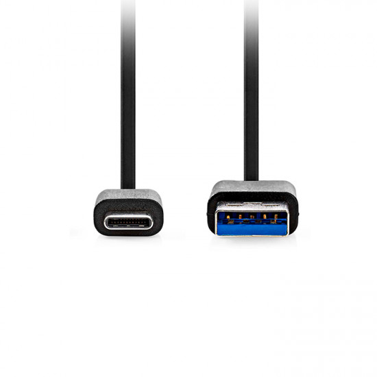 NEDIS CCGL61600BK10 Καλώδιο USB 3.2 Gen 1x1 USB A αρσ.- USB Type-C αρσ., 1.00m. - NEDIS