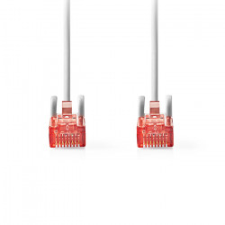 NEDIS CCGL85200GY100 Καλώδιο δικτύου CAT 6, U/UTP, 10m σε γκρι χρώμα. - NEDIS