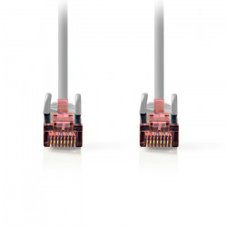 NEDIS CCGL85221GY150 Καλώδιο δικτύου CAT 6, S/FTP, 15m σε γκρι χρώμα. - NEDIS