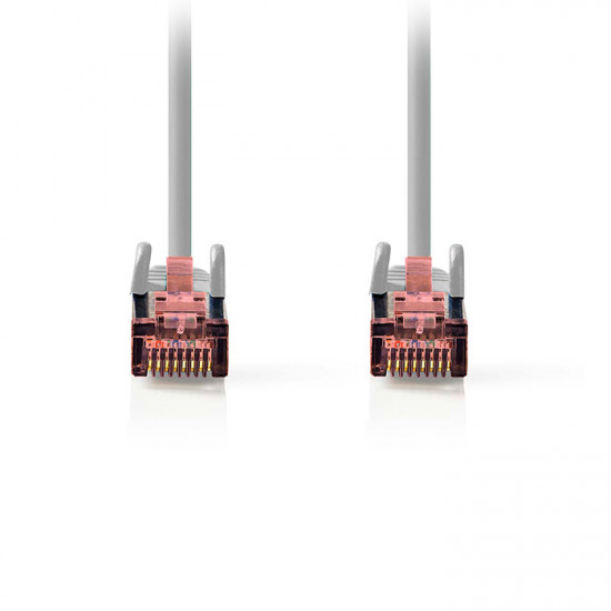 NEDIS CCGL85221GY50 Καλώδιο δικτύου CAT 6, S/FTP, 5.00m σε γκρι χρώμα. - NEDIS