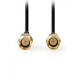 NEDIS CSGL02000BK20 Καλώδιο SMA αρσ. - SMA αρσ., 2.00m σε μαύρο χρώμα. - NEDIS