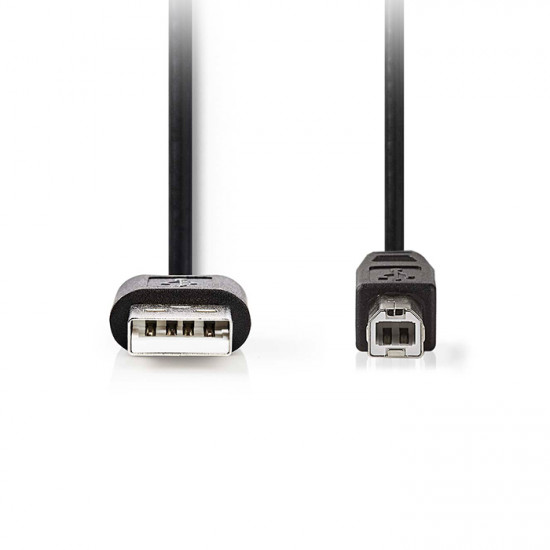 NEDIS CCGL60101BK30 Καλώδιο USB High-Speed A αρσ. - USB B αρσ., 3.00m. - NEDIS