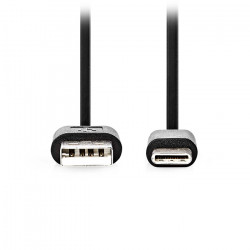 NEDIS CCGL60601BK10 Καλώδιο USB High-Speed A αρσ. - USB Type-C αρσ., 1.00m. - NEDIS