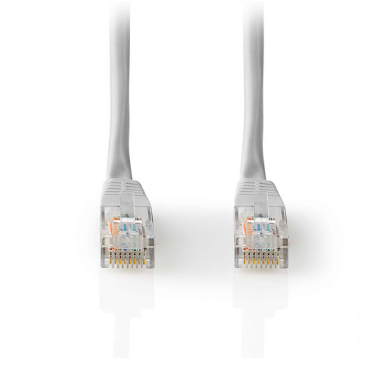 NEDIS CCGL85101GY30 Καλώδιο δικτύου CAT 5e, U/UTP, 3.00m σε γκρι χρώμα. - NEDIS
