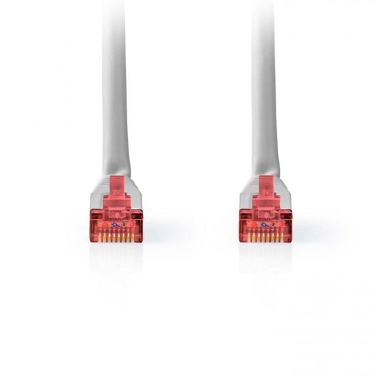 NEDIS CCGL85220GY30 Καλώδιο δικτύου CAT 6, S/FTP, 3.00m σε γκρι χρώμα. - NEDIS
